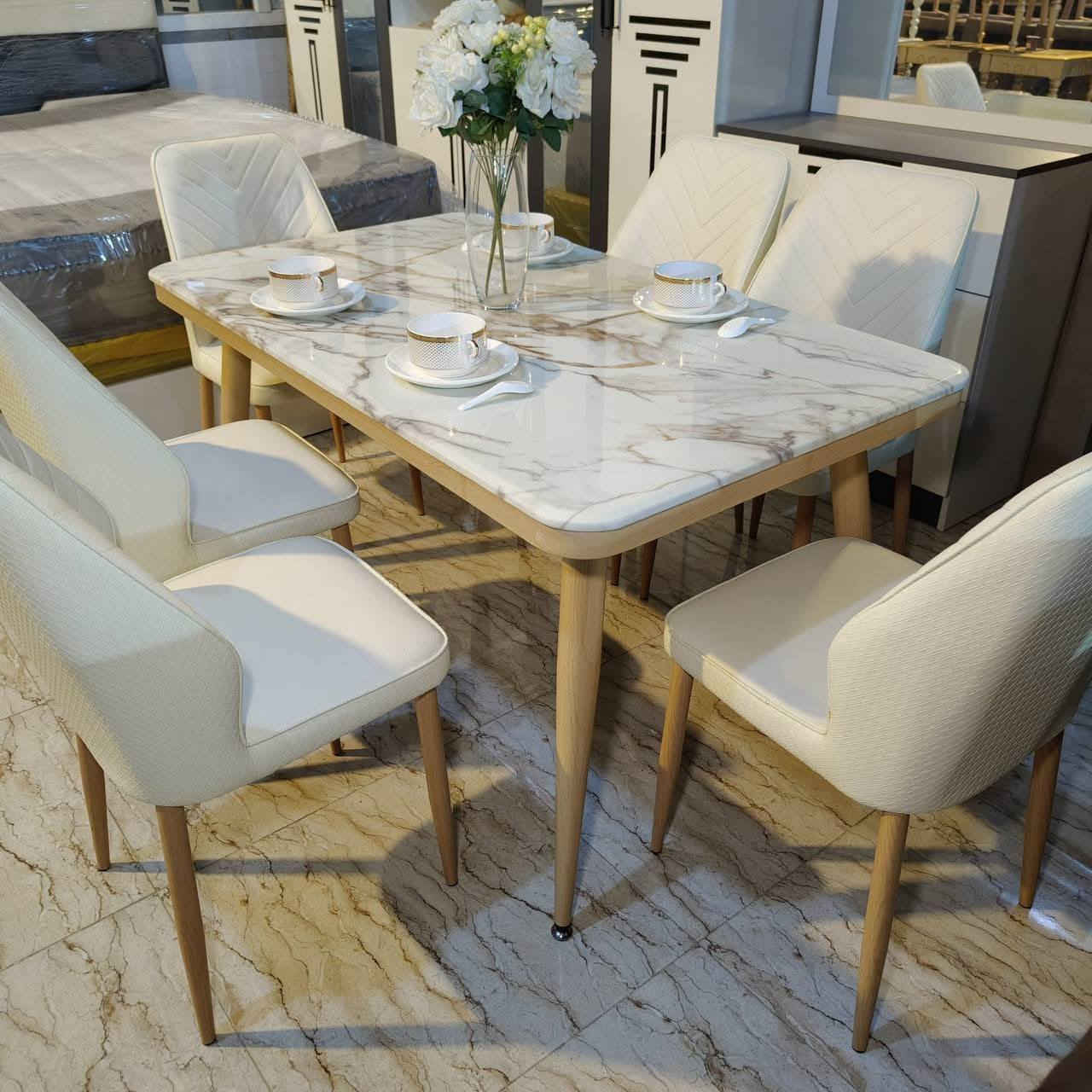 #تخفيضات_كبيرة 💫💫💫💫
ميز طعام شطرنج بمواصفات راقية جدا
ميز طعام بمواصفات راقية
طاولة مرمر ناعم وأنيق
، وياها 6 كراسي مريحة بتصميم عصري،
والأرجل؟ حديد ثابت وقوي،
ينطي استقرار وأناقة بنفس الوقت.
____
 ميترو جوزي ميز💥
 طعام 6 و4 كرسي💥
خشب ماليزي ضد الماء💥
 وايضا الحرارة جوده عاليه 💥
الأصلي درجة اولى يتحمل اوزان ثقيله 💐
للحجز ولاستفسار مراسله الصفحه💐
🚛🚛🚛
_
ميز طعام سلايت السطح زجاج
الأرجل حديد طلاء ثابت
 قوي درجة اولى
 يتحمل اوزان ثقيله
 للحجز ولاستفسار مراسله الصفحه 💕
للاستفسار يمكنك مراسلتنا
📞📞📞📞📞📞
على الواتساب ***********
🚛🚛🚛🚛🚛
تتوفر لدينا خدمة توصيل
 كافه محافظات العراق
