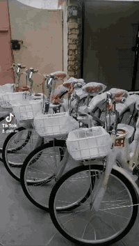 السلام عليكم بايسكلات جديد غير مستخدم انواع القياسات وانواع الاحجام( بناتي حجم 26 السعر السابق 120) الحالي (110 )بايسكل حجم 16( السعر السابق 60 سعر الحالي 55 بايسكل حجم 12 (السعر السابق 50 سعر الحالي 45 )وكل الهلا زبانة الطيبين مكاني سويبل الميتين رقم تلفوني (*********** )بي واتساب,
