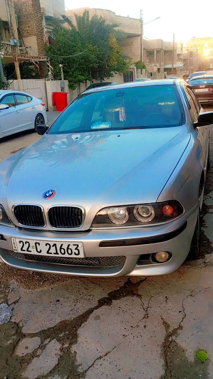 BMW E39 528I موديل 2000 رقم اربيل جديد السيارة بأسمي
هزة جديدة تحويل او وكالة
مواصفات السيارة فول
محرك 6 سلندر دبل فانوس اقتصادي
كير اوتو وعادي وS و M
كشنات مخمل 
سنتر لوك
منظومة زنون 
سلايت روف  سقف كهرباء
حساسات امامي وخلفي 
جام اوتو اربع جامات 
جنطة بصمة شفط
تحكم مري جهتين
شاشة اندرويد وكاميرا امامي خلفي 
تخم تاير جديد ويل M
صدر امامي خلفي جديد 
صبغ عام 
تدفئة شغالة 
السيارة كاملة الكمال لله ما عدا التبريد 
 السيارة مكانها بغداد 
السعر 90 وبيها مجال قليل 
الشراي يتصل على الرقم ***********
***********
