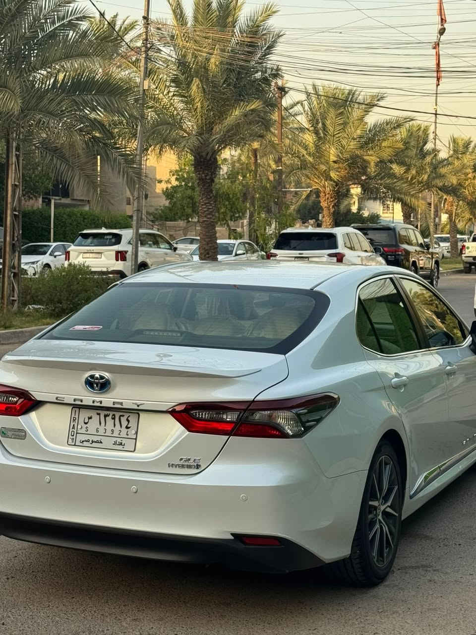 سلام عليكم للبيع كامري 2023 خليجي وكالة عبداللطيف رقم بغداد فول مواصفات 1/1 ماشية 54 مكفولة عدة بارد بسيط بالجاملغ مكاني بغداد للاتصال ***********
