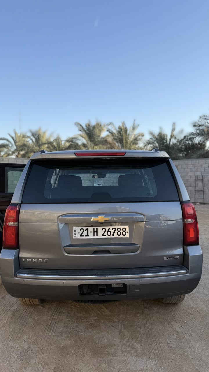 سلام عليكم للبيع تاهو مديل 18بريمير فول مواصفات وارد خليجي لون نفطي …بيه بابين مرشوشات كلير وبنيد مصبوغ 
العنوان:ابي الخصيب 
السعر 330$
للتواصل ***********
