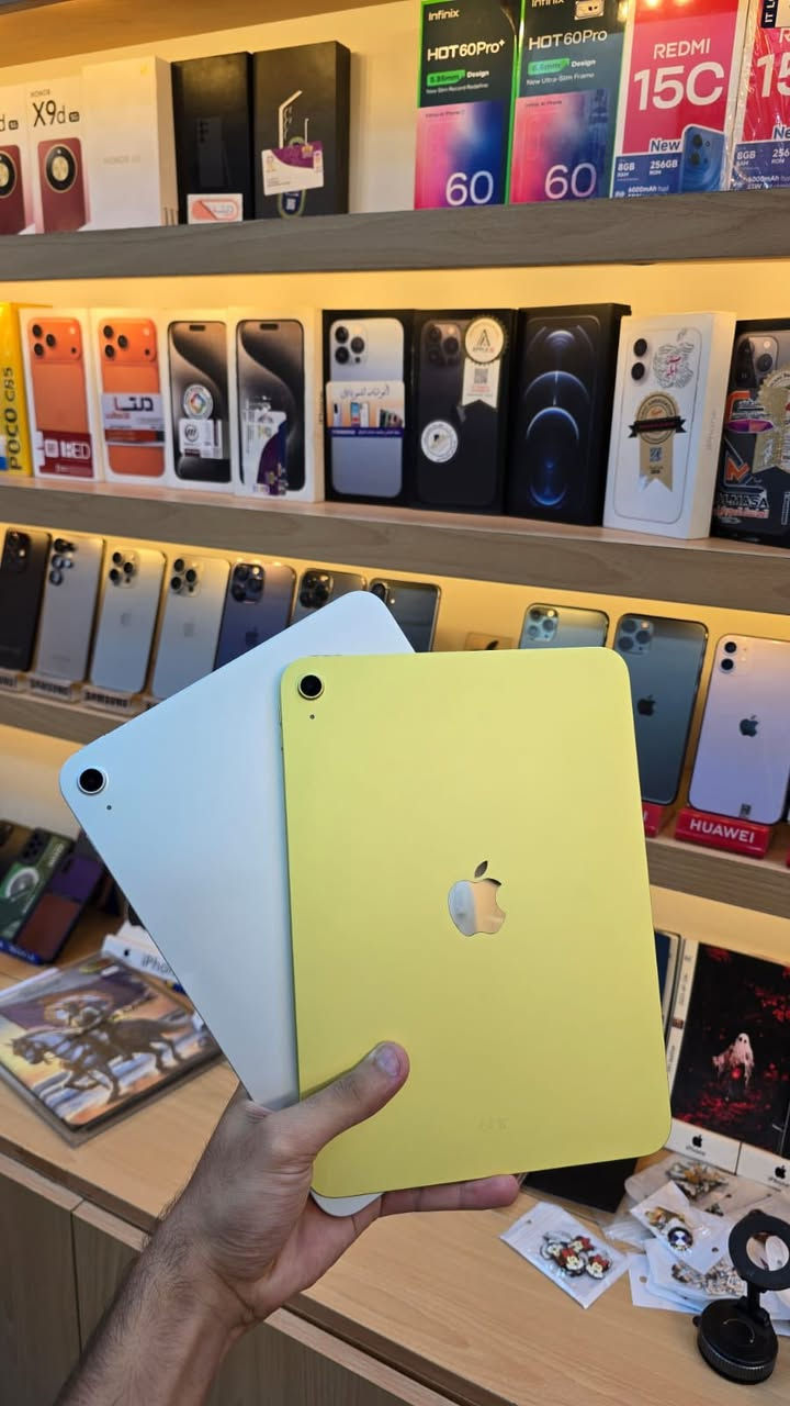 Ipad 11 (A16) 🔥🔥
بطاريه 100🔥
عدد دورات جدا قليل 🔥
كامل ملحقات 
ذاكره 128 
ضمان استخدام يومين حقيقي 🔥

📍الديوانية_شارع المصورين _مكتب علي 2
📞***********
