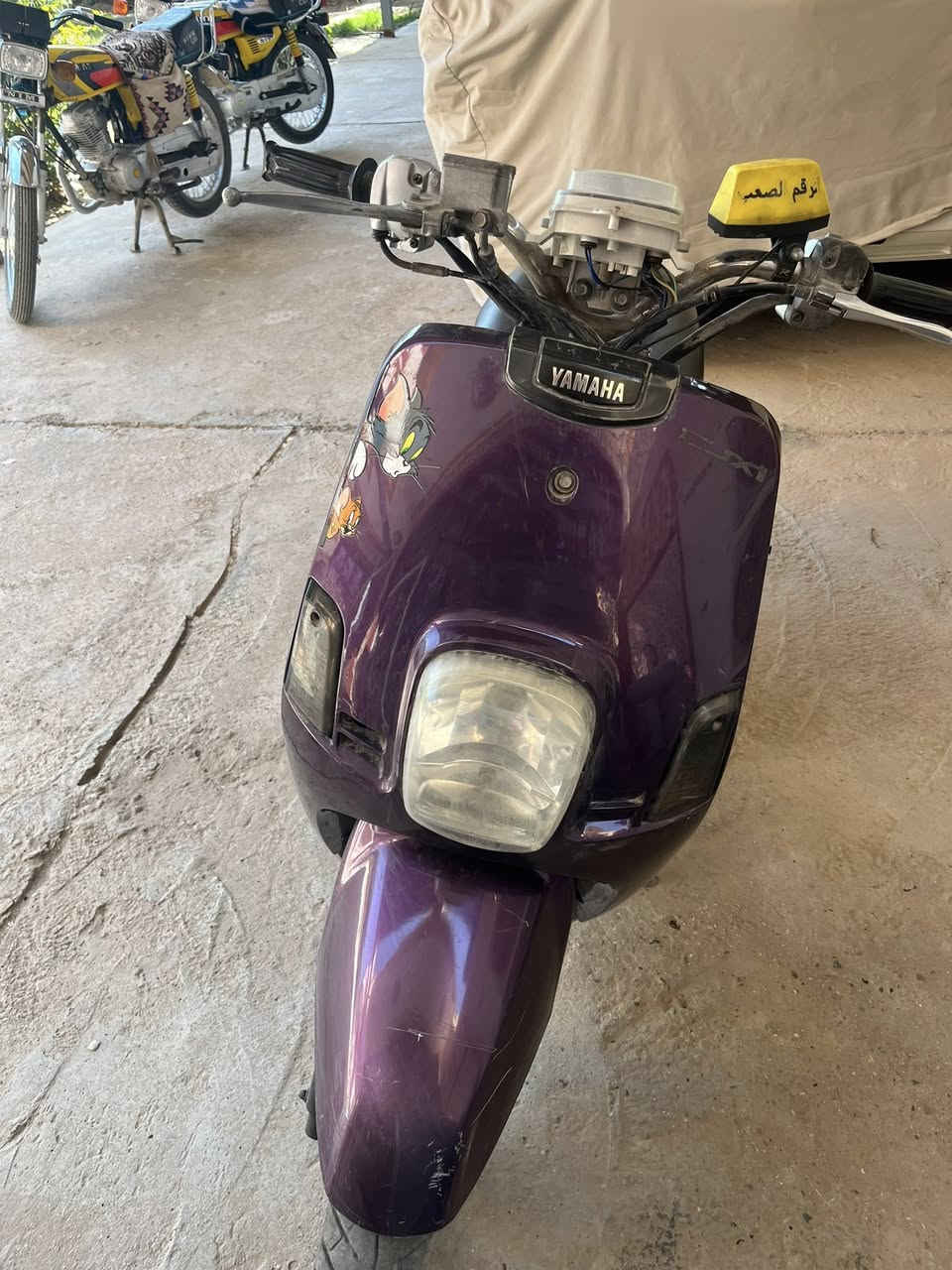 دراجه بوليس للبيع سعر خاص مال مستعجل دراجه تشتغل بس يرادله تجفيته كامله ***********
