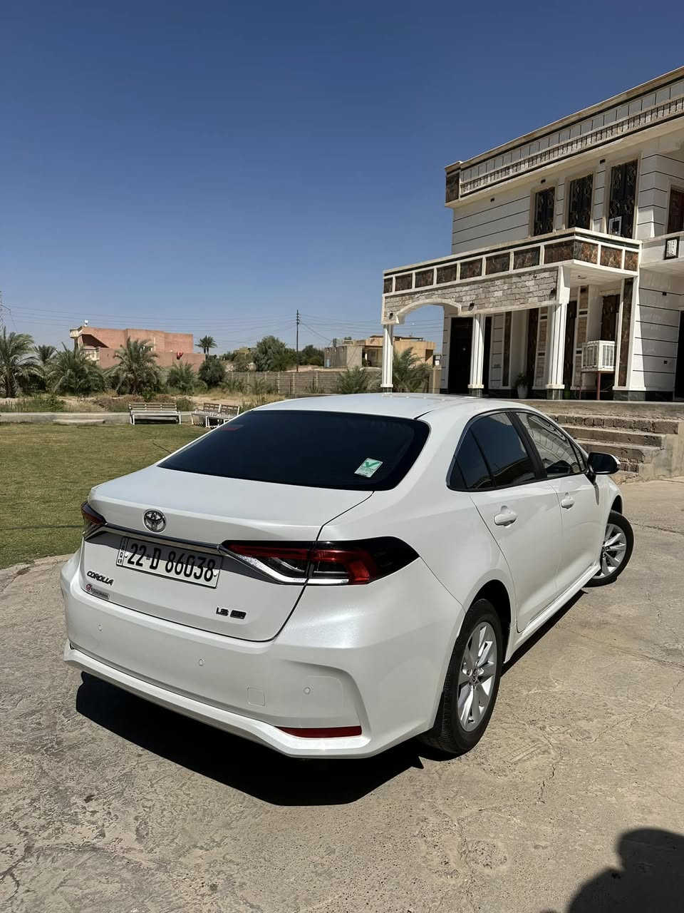 السلام عليكم للبيع 
كورلا 
موديل 2023 
خليجي جيهان 
رقم أربيل تحويل ثاني يوم 
ماشيه 61 الف 
بصمه شاشه 
مكفوله فقط شخوط بسيطه بالدعاميه الخلفيه 
محرك كير شرط 
مكان السياره صلاح الدين /الضلوعيه 
للاستفسار الاتصال على الرقم 
***********
السعر 185$ وبيها مجال
