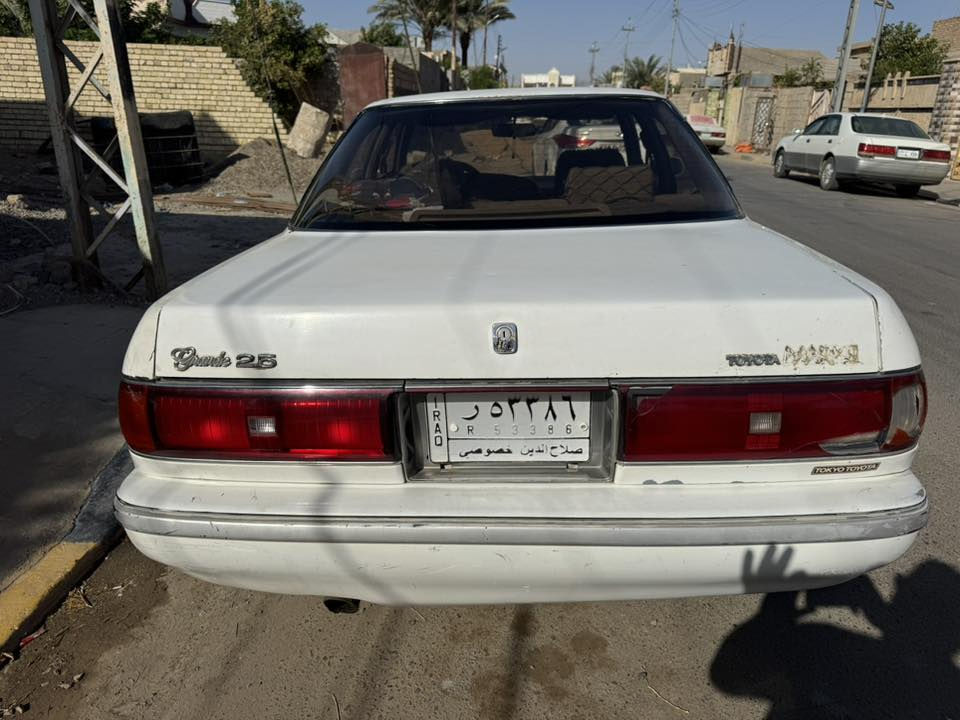 مارك ياباني
موديل ٩١ لون ابيض
محرك ٢٥٠٠ 
السنوية بأسمي رقم صلاح الدين. 
التبريد نقص بس غاز
الگير مكفول
والباقي كدامكم بالصور شرط التحويل 
المكان صلاح الدين قضاء بلد
السعر /٣٣ وبيهة مجال قليل جدا حق الجية
رقم الهاتف/***********
واتساب/***********
