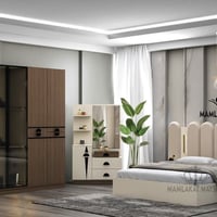 غرفة نوم • ٥ قطع • سرير ١٨٠×٢٠٠