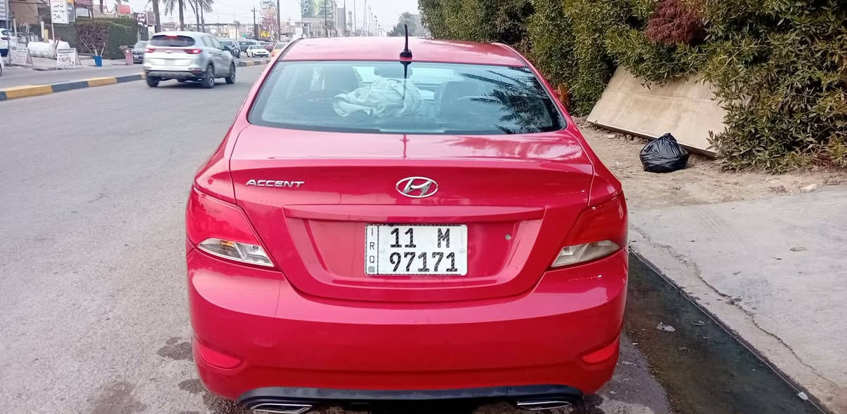 للبيع اكسنت امريكي 2016 ليبل واحد بيها صبغ جاملغات اماميه ونص البنيد بدون دواخل ابد   مكينه ١٦٠٠ صدر تخم تاير تبريد كلها كفاله تحويل مباشر مكان السياره ابو غريب السعر ٨٥ رقم بي واتساب ***********
