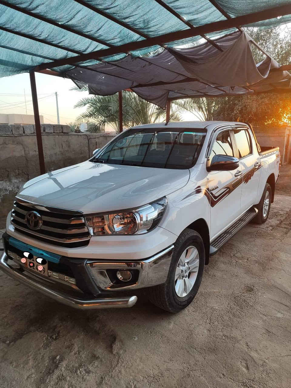 تويوتا هيلوكس شركة سيد نهرو ام البطل فول مواصفات كير اوتوماتيك موديل 2020سنويه لحد2031 مجدده هزه وبراد جديد صار اسبوع مكفوله قطره سبغ مابيه ولا بارد محرك مكفول وضع شركه سعر 290 ورقه مكان ديالى ناحية العظيم السياره سنويه باسمي***********/***********
