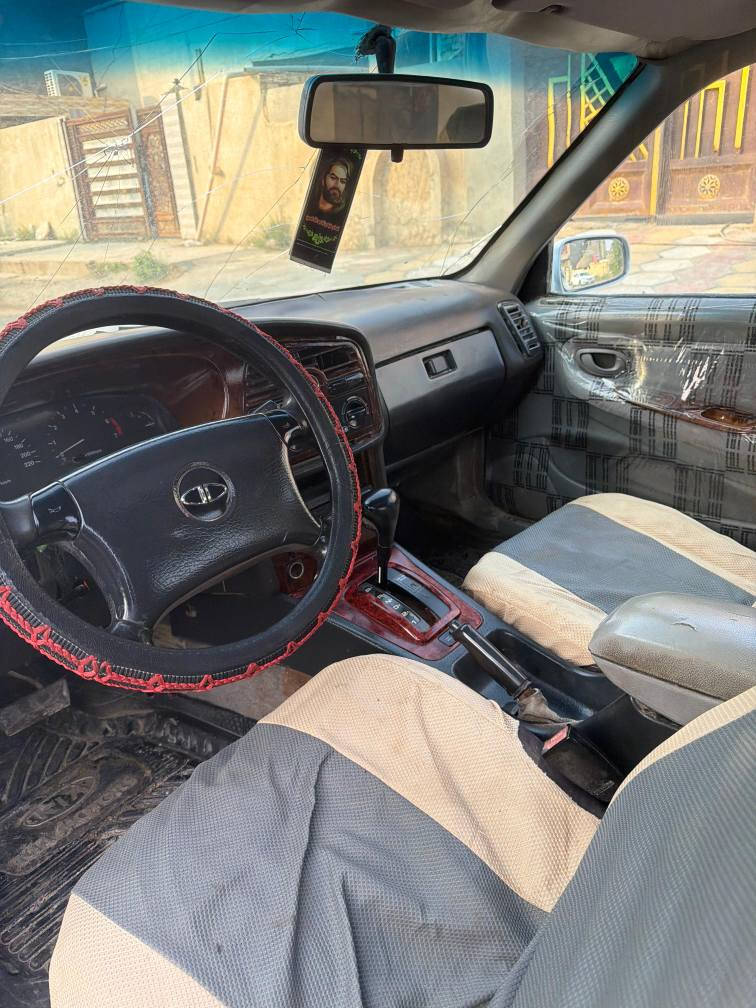 السلام عليكم ورحمة الله دايو برنس فراشه موديل ١٩٩٦ رقم بغداد مشروع وطني سنويه ٢٠٢٤ جاهزه محرك كير أوتو حداديه مشط بطاين تخم تاير كله جديد داخل كهربائيات كله شغال تراي كلش حلو مصبوغه عام مكفول من الضربه السعر ٢٠ ورقه ومجالها كلش قليل راعيها تلفونه مغلق اتعهدلك من سرقه والعشاير مكاني بابل القاسم 
***********
*********** حلة, بابل
