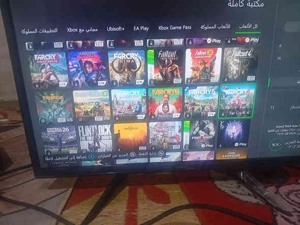 اكس بوكس 1 بي اشتراك ثلاثه اشهر هسه جديد رايده سعرها 150  ***********
