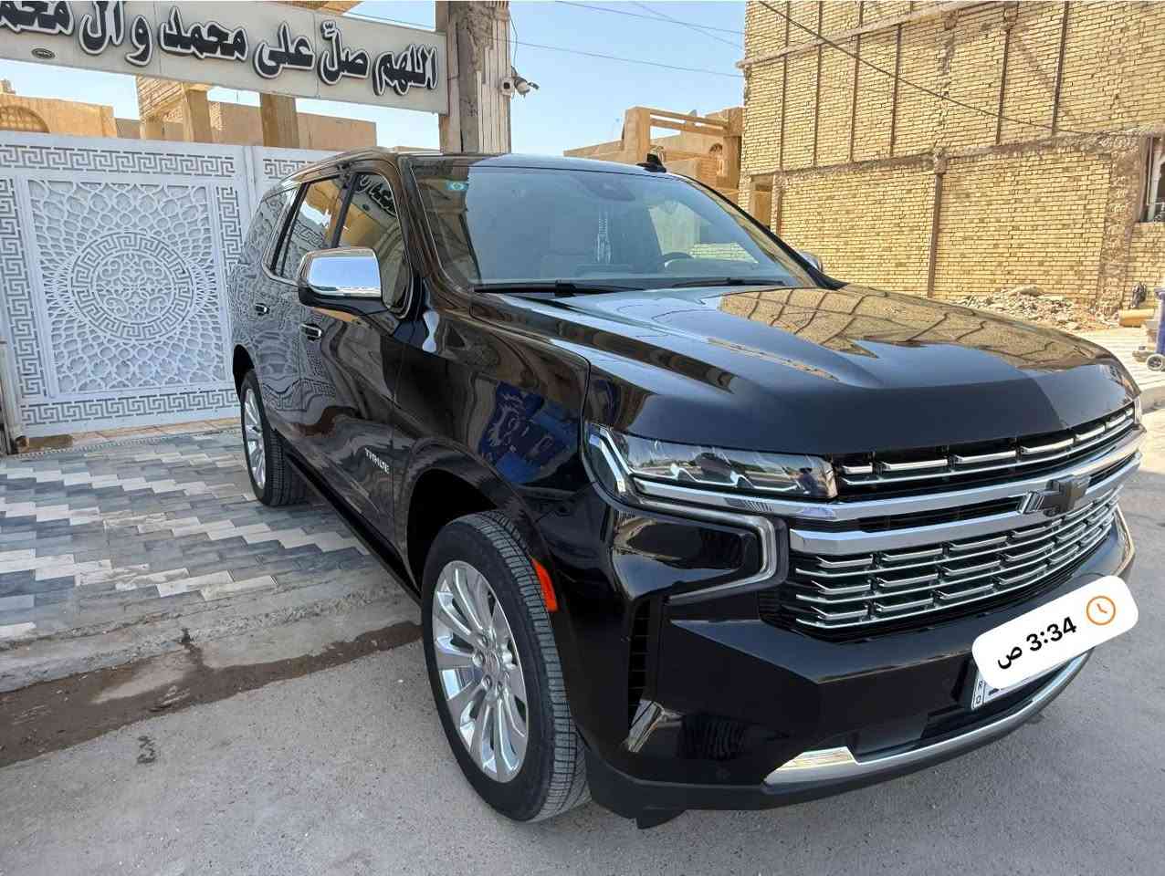 شيفروليت تاهو2024 بريمير وكالة خليجي
ماشييه 20 الف كم
‏مغلفة PPF
سنويه ب اسمي تحويل مباشر 
فوول مواصفات 

‏‎الموديل : 2024( خليجي )
‏‎اللون : اسود 
ماشييه 20 الف كم حقيقي 
سياره مكفول  كفاله عام  بدون بارد بدون تبديل بدون صبغ 
‏‎اربع كامرات-
‏‎حجم المحرك : 5300 Cc
‏‎عدد الاسطوانات : 8 اسطوانات ( 8 سلندر )
‏‎المواصفات : 

‏‎* سقف بانوراما -

‏‎* المقاعد كهربائية تدفئة و تبريد-

-كشنات جلد

‏‎* شاحن وايرلس لاسلكي-

‏‎* نظام الرؤيه : 5 كامرات رؤيه شامله- ( BIRD VIEW )

‏‎* نظام التعليق مستقل-

‏‎* كشنات ميموري خزن-

‏‎* نظام الصوت BOSE سماعات عدد 10-

‏‎* دوسات كهرباء + اناره LED-

-نظام سحب مقطوره تحكم كامل*

‏‎* داتا شو-

‏‎* تشغيل بعد -

‏‎* تحديد مسار- 

‏‎* لد امامي -

‏‎*مري شفط -

‏‎* كامرات 360 درجه -

‏‎* رادار -

‏‎* جنطه ذكيه بلقدم تنفتح وتنسد -

‏‎* ويل كروم 22 حجم  -

‏‎* شاشات خلفيه- 

‏‎* الكشنات كهرباء-

‏‎* كشنات تدفئه تبريد- 

‏‎* دوسات شفط- 

‏‎* شاحن واير ليس-

‏‎* ثلاجه -

‏‎* جميع المقاعد يوجد مخارج يوبي اس 
السعر 620 ورقه قابل للتفاوض بيع او مرواس 

العنوان/بابل-الحله-شارع 60 الاستفسار اكثر الاتصال على الرقم ***********
