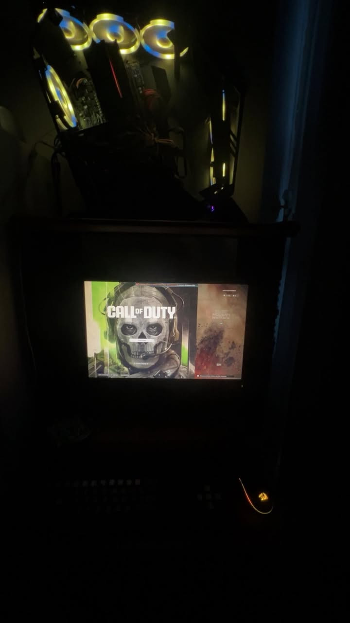 السلام عليكم من رخصت الادمن
تجميعه للبيع كامله RTX1650
كارت شاشه من النوادر الاقتصادي ويشغل 1080p
المعالج 3200رايزن
الباور سبلاي 550
رامات 16G
سعرها مناسب للي يردون يلعبون بدون تقطيع ولا دروبات


**إذا كنت صاحب هذا الإعلان وتريد حذفه لأي سبب، رجاءا أرسل رسالة إلى الدعم الفني**