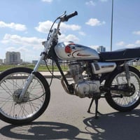 دراجه ايرانيه للبيع مبدل بيها والفات فقط دراجه نظيفه الله شاهد سعرها 7...