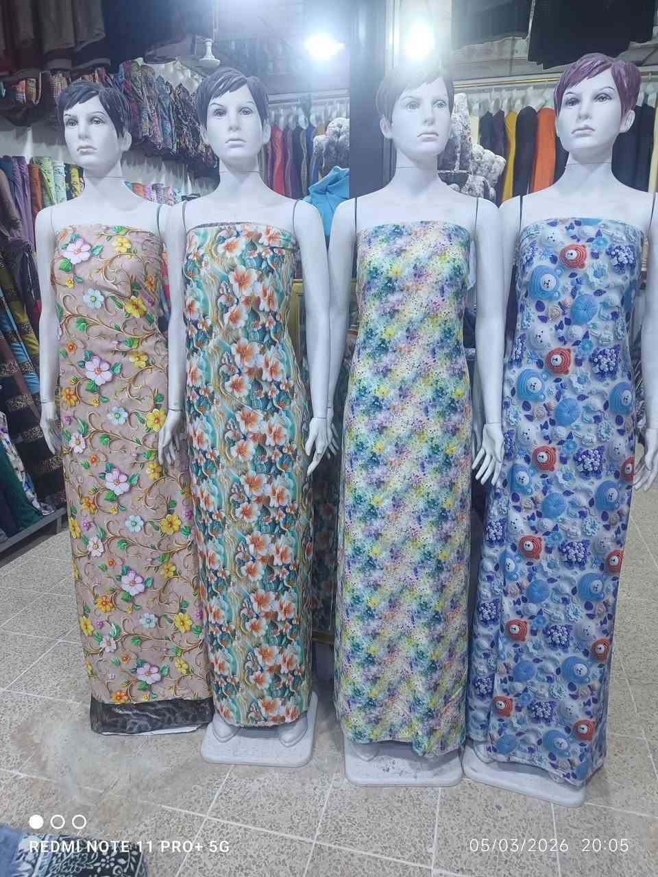 السلام عليكم
 كشمير  3D  يطالي الاصلي لسنة 2026
(البيع مفرد وجمله باسعار مناسبه) 
لاصحاب المحلات والخياطه ........
تابع الصفحه ليصلك كل جديد......... 
يستخدم للفساتين والدشداشات........ 
(ويوجد كشمير فرنسي وكشمير شمالي دبل صبغ وكريشه وسندرلا وكشمير ساده مطاط) 
 توصيل داخل كركوك ولجميع المحافظات 
  عنوان كركوك حي الواسطي عل سايدين النجده مقابيل صيدلية الفجر
بجوار لحم بعجين نونه
 للحجز  ماسنجر او واتساب ***********
رابط البيج الخاص
https://www.facebook.com/profile.php?id=61556801904013&mibextid=ZbWKwL
