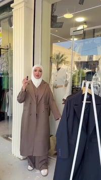 طقم مبطن • ثلاث قطع • مقاسات ٣٨-٤٨