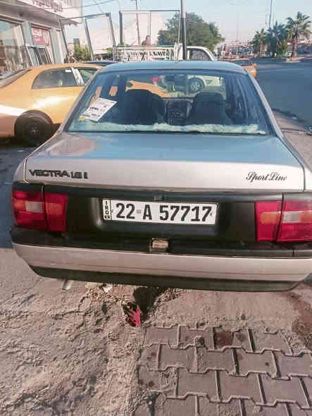 سلام عليكم اوبل فكتره حجم 18 موديل 92 رقم اربيل سنويه 2030 سياره بدون معجون كير محرك شرط صدر جديد كهربايات كلها شغاله تخم تاير جديد السعر 40 وبيها مجال المكان الحويجه /‭0789 240 4366‬
