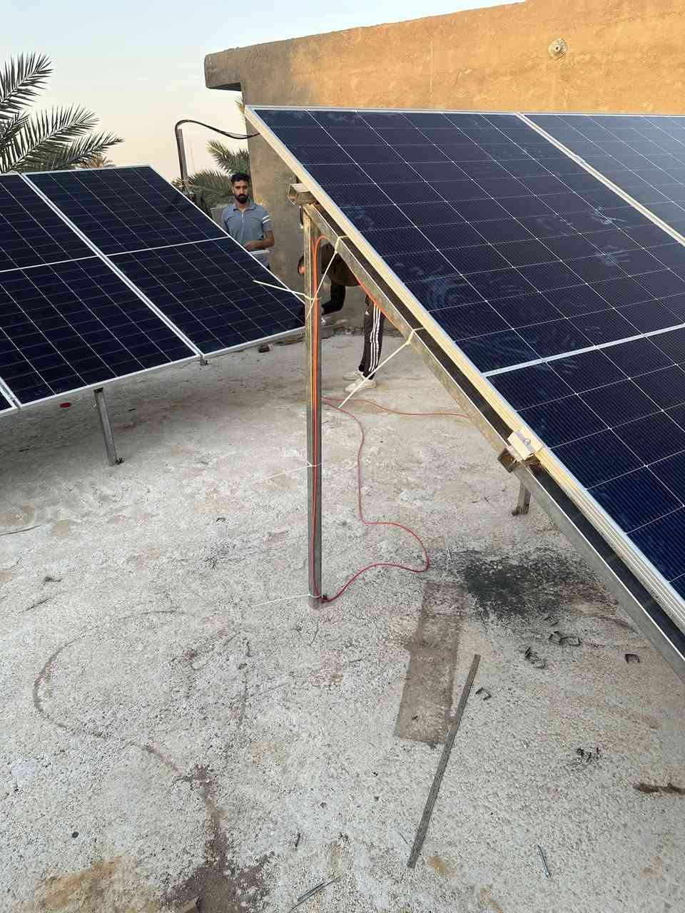 ✨ بسم الله الرحمن الرحيم ✨
📢 يعلن مجمع المدائن عن توفير منظومات طاقة شمسية بجميع الاحجام ☀️ وبأنسب الاسعار 💰 مع ضمان استبدال لجميع القطع (استبدال وليس صيانة 🔄) مع توفر كادر تنصيب بإشراف مهندسين صينيين مختصين بهذا المجال 👷‍♂️🇨🇳
📜 الضمان:
🔹 ضمان انفيتر ٢ سنة _ ٦ سنة ⚡
🔹 ضمان بطارية ٥ سنة 🔋
🔹 ضمان الالواح ١٥ سنة ☀️
⚠️ (استبدال وليس صيانة)
🏷️ الأسعار جداً جداً مناسبة ولفترة محدودة ⏳
📞 للتواصل:
👤 يوسف: *********** 📱
👤 ابراهيم: *********** 📱
