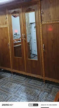 ٣ قطع • ميز تواليت • كنتور نجار جديد