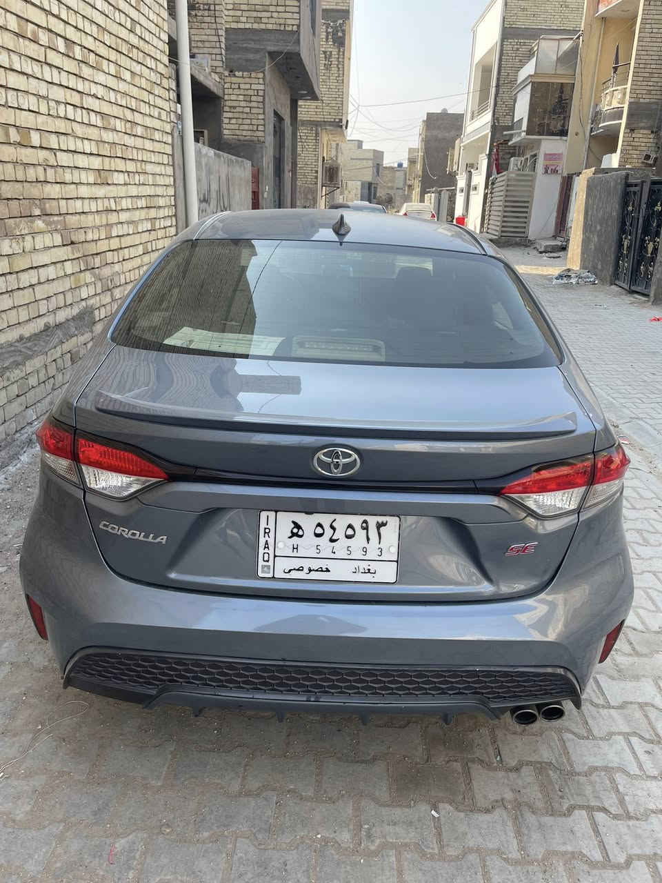 السلام عليكم اخوان
كورلا 2020 se
ماشية 102 ml
مواصفاتها
شفتات ستيرن
رادار 
تحديد مسار
اشاير مري
كشنات مخمل
تحكم ستيرن 
حادثها جاملغ وباب بصف السايق وبيها جاملغ السايق مصبوغ اول ما اخذتها وبيها كلير بالباب مال سايق
صور الحادث موجودة وسونارها هم موجود
سيارة حلوة وكاعدة بيها نقص فقط حساس صالنصه
السيارة باسمي تحويل ثاني يوم
مكاني بغداد/الحرية
السعر 138$ وبيها مجال
***********
