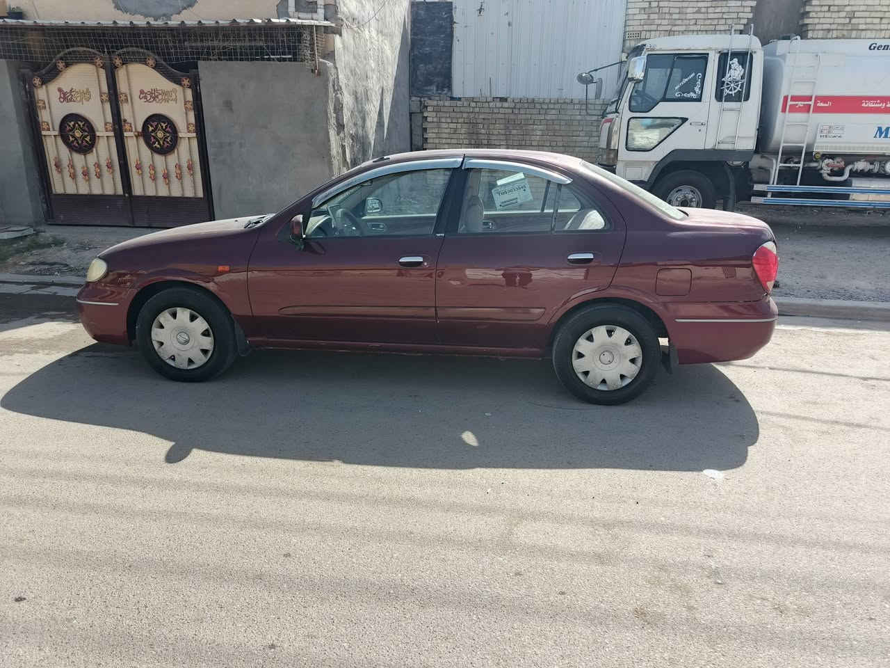 السلام عليكم
نيسان سني 🇯🇵 موديل ٢٠٠٨ محرك اسود رقم بغداد بااسمي سياره مكفوله من ضربه وصبغ فقط بارد بسيط بالجاملغ الخلفي كير مكينه تبريد حداديه تخم تاير كفاله
العنوان بغداد 
السعر ٩٦ وبيها مجال 
استفسار خاص او اتصال ***********
