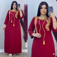 دشداشه نسائي • كشمير ايطالي • ٢XL-٥XL
