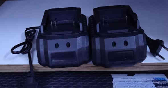 السلام عليكم 
هذا سيت دريلات مع كوسره جديد مامستعمل 
مع شاحنتين واربع بطاريات سعر 110مع التوصيل بغداد ***********
