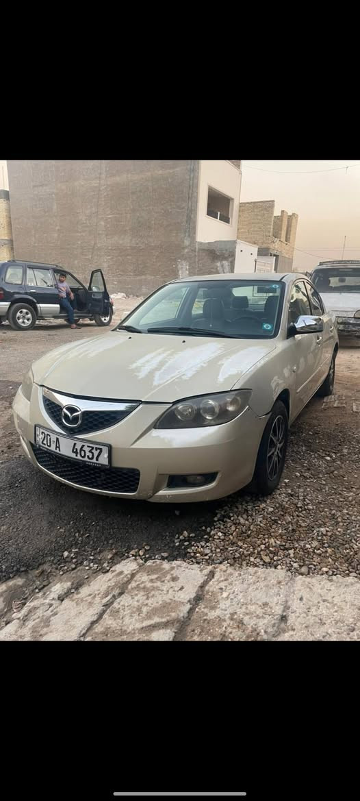 مازدا زوم 3 موديل 2007 للبيع السياره خير من الله مكينه وكير جدد كير اوتماتيك وارد خليجي سياره حلوه ورزنه كهربائيات كلها جديده وشغاله باتري جديد لايت زنون تايرات جدد سنويه جديده وهزه جديده السياره رقم ديالى بسمي تحويل ثاني يوم داخل جديد بلادي السياره جارده يرادلهة فقط رشه صبغ لونهة شمباني 
السعر 50 
مكان السياره بغداد تقاطع درويش السيديه
***********
