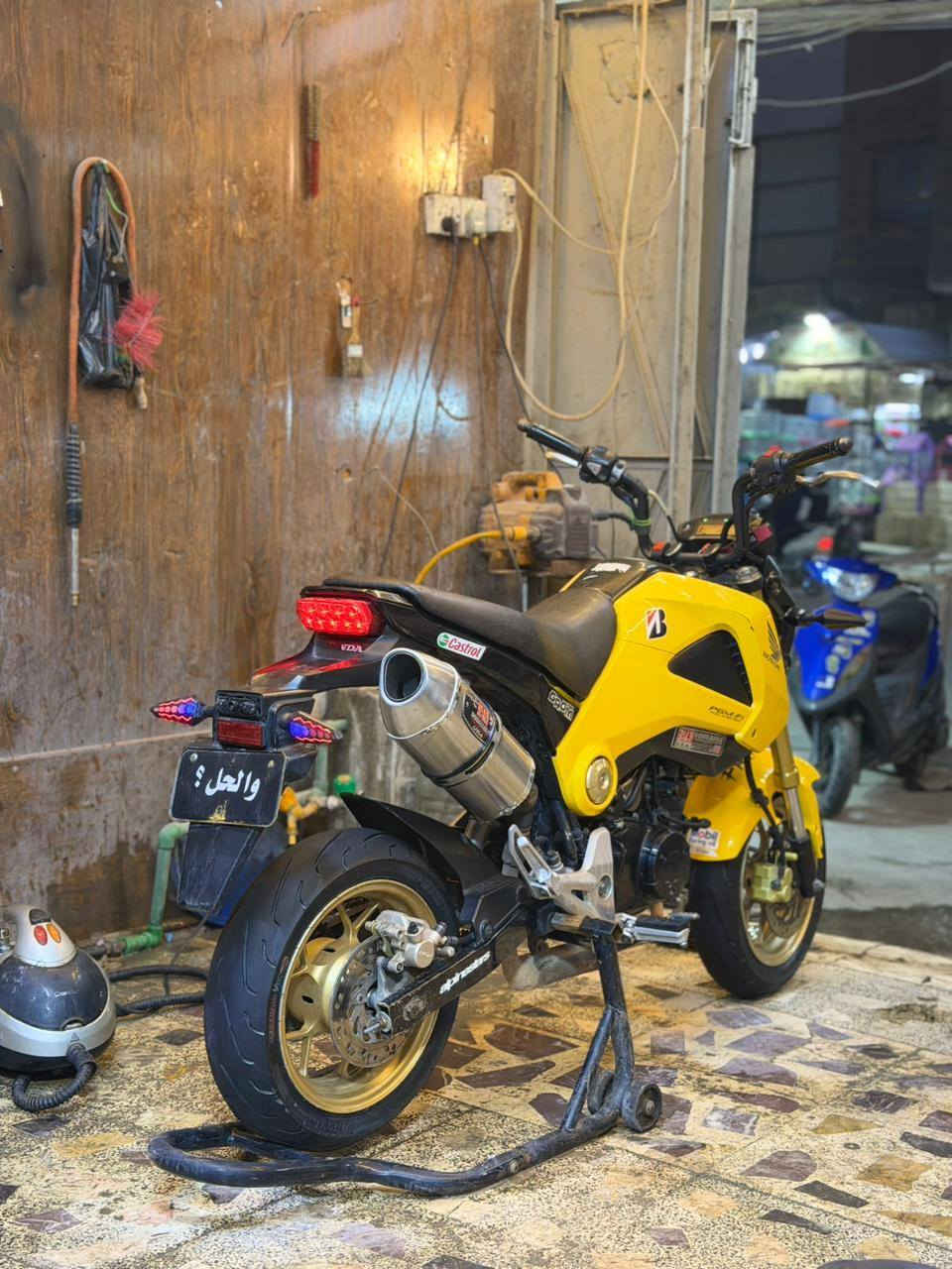 هوندة كروم للبيع 2018
دراجة بلادية ماشية 42الف
عليهة كزوز Yushmara✅

قطعة مميزة 

مكانهة ناصرية سعر خاص📍

للاستفسار (***********)☎️
