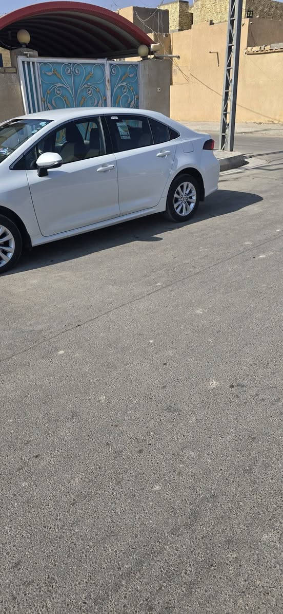 كورلا ٢٠٢٣ رقم أربيل بانزين  ماشيه ٤٥ ألف قابل للزيادة مكفوله ماعدا شخط بسيط جدا في الجاملغ الخلفي عكس السائق فقط مواصفاتها بصمة تشغيل وأبواب تحكمات ستيرن نظام ABS السعر ١٧٥$ غير متواجد عالفيس او الماسنجر للإستفسار 
***********
