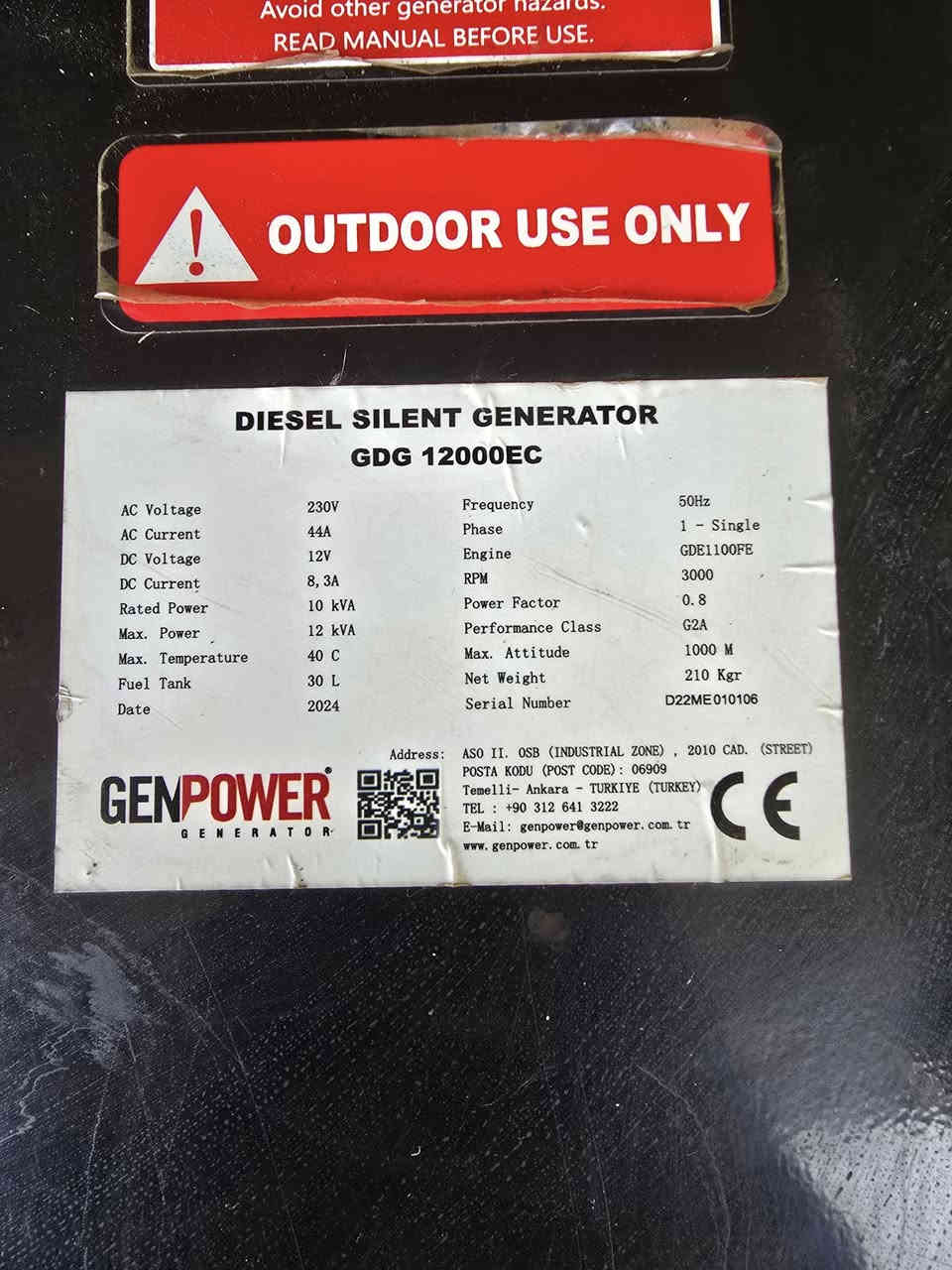 مولد للبيع
مولد جن بور تركي كاز
مستخدم شي قليل 
١٢ كيفي 
ينطي صافي حمل ٣٠ امبير
النظافة فول اخو الجديد
عداد الوقت ٩٥ ساعه مشتغل
بي جهاز اي تي اس ( ats ) تشغيل واطفاء تلقائي
يعني من تجي الوطنية من وحده يطفة
المكان / ديالى _ المقدادية _ حي المعلمين
للاستفسار اتصال بالرقم او مراسلة 
***********
