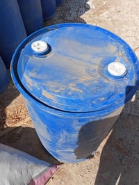 برميل ازرق باب أول   درجه وله   220 لتر   سعر واحد 25   و كل 10 واحد م...