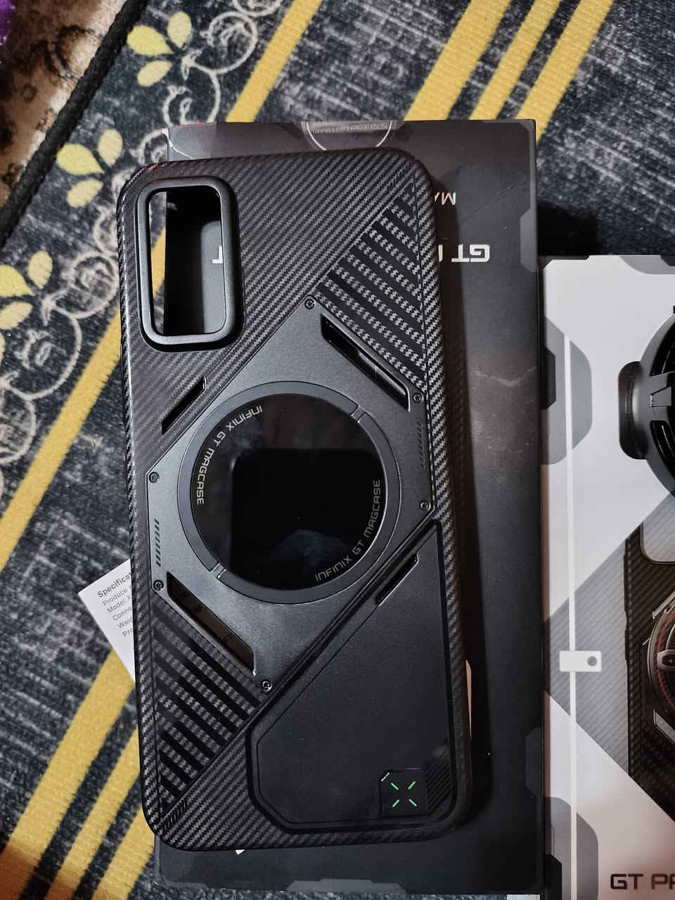 السلام عليكم البكج الصلي الي يجي معه انفنكس جيتي 30برو يتكون من كفر أصلي معه مروحه وكيبل فقط ما مستخدمه شرط الفحص للبيع40الف متواجد عل فيس مثل مماموضح بل صور


**إذا كنت صاحب هذا الإعلان وتريد حذفه لأي سبب، رجاءا أرسل رسالة إلى الدعم الفني**