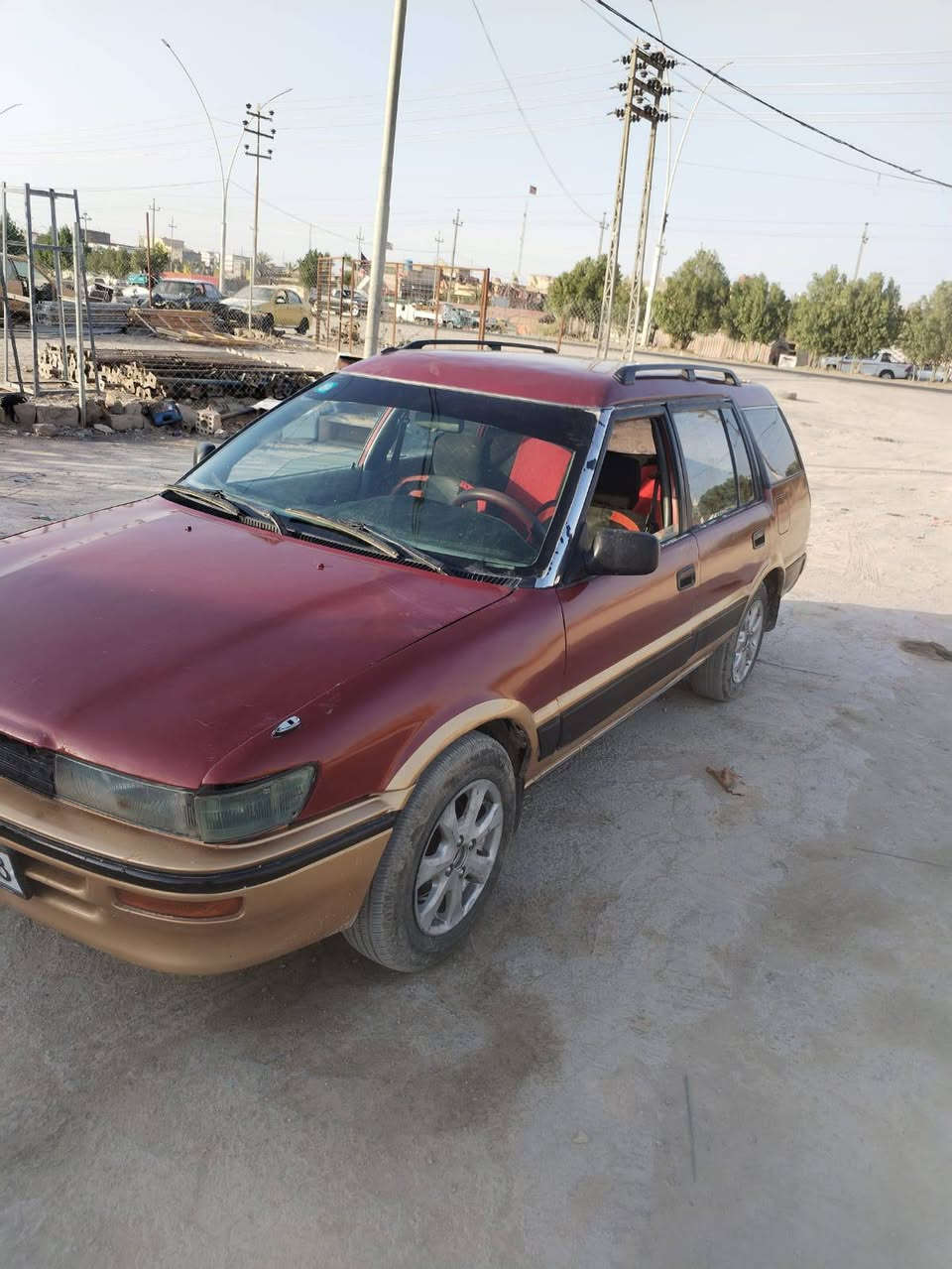 كورلاة استيشن موديل 93 رقم بغداد دولي مكينه وكير 
لا تبخير ولا تنقيص راعيهه موجود شرط التحويل السعر 32وبيهه مجال العنوان بصره القرنه رقم الهاتف ***********
