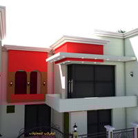 تصميم مخططات • واجهة ١٠م • طابقين