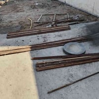 حديد مستعمل • ٢م×٢٠ • البصرة/الجزيرة