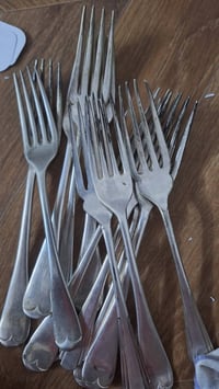 اشواك مطلية فضة • وزن ثقيل • انتيكات