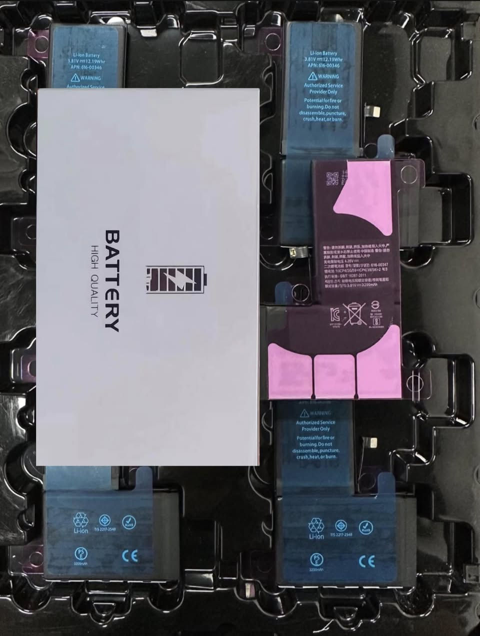 Apple Run Diagnostic Battery
New 0 cycle • 100% efficiency
it shows（used）and（genuine）two kinds are available
no pop-up, no frequency reduction, no capacity lock （Real data） Health 100%

#ipad
#iPadbattery
#cellphonebatter
#Mobilephonerepairshop 
#battery 
#iphone 
#iphonebattery
#huawei
#huaweibattery
#xiaomibattery
#Samsungbattery
#oppobattery
 #vivobattery
#xiaomi 
#vivo 
#oppo
#Samsung
#Batterywholesale
#cellbattery
#cell
#iphoneDiagnosebattery
#Diagnosebattery100
#Supportofficialautonomousdiagnosisofmobilephones
#PerfectcompatibilitywithIOS18systems
#Displayoriginalgenuineparts
#iPhonerunningdiagnosticbattery
#Runtodiagnosebatteries
#LCD
#Mobilephonescreen


**إذا كنت صاحب هذا الإعلان وتريد حذفه لأي سبب، رجاءا أرسل رسالة إلى الدعم الفني**