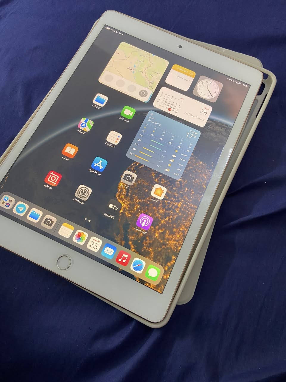 السلام عليكم
ايباد ٨ اسود ذاكره ١٢٨ نظيف كلش حلو  سعره ٢٧٥ 

ايباد ٧ وردي ذاكره ١٢٨ مبدل معالج وتاج  قييم اذا عجبني سعرك بالعافيه 
***********
