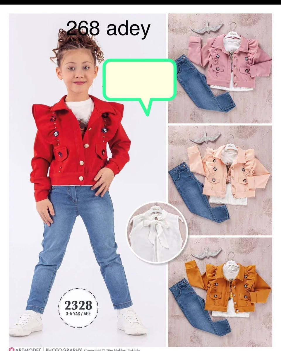 اطقم بناتي خامة درجة اولىقياس 3......6    5......8 سنوات


**إذا كنت صاحب هذا الإعلان وتريد حذفه لأي سبب، رجاءا أرسل رسالة إلى الدعم الفني**