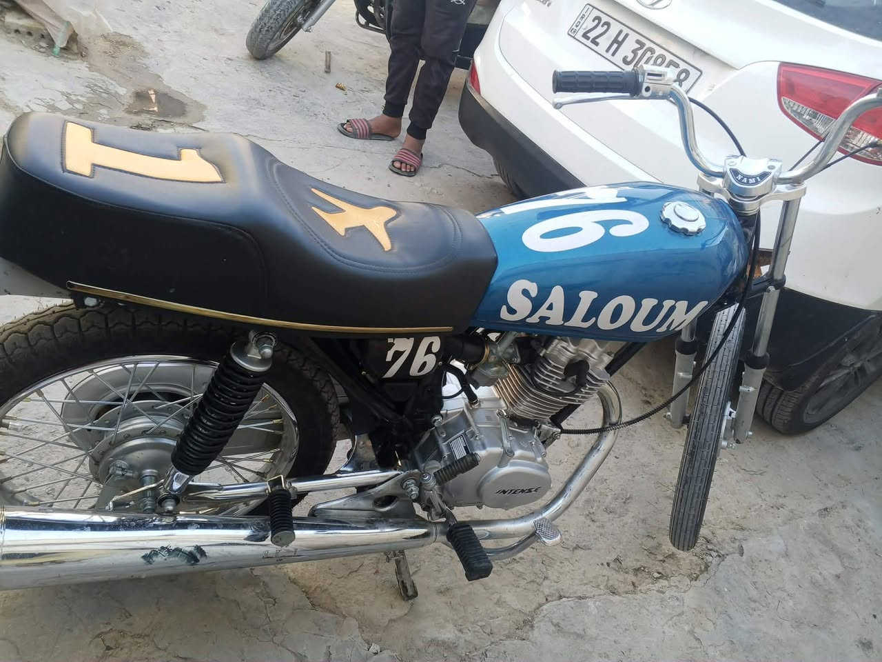 سلام عليكم دراجه لبيع موديل ١٩ تعمير ٢٥ بيها مكينه انتنس قبل رمضان بيوم صعدتها مكاني نجف حي الرحمه *********** السعر ٨٠٠ وبيها مجال
