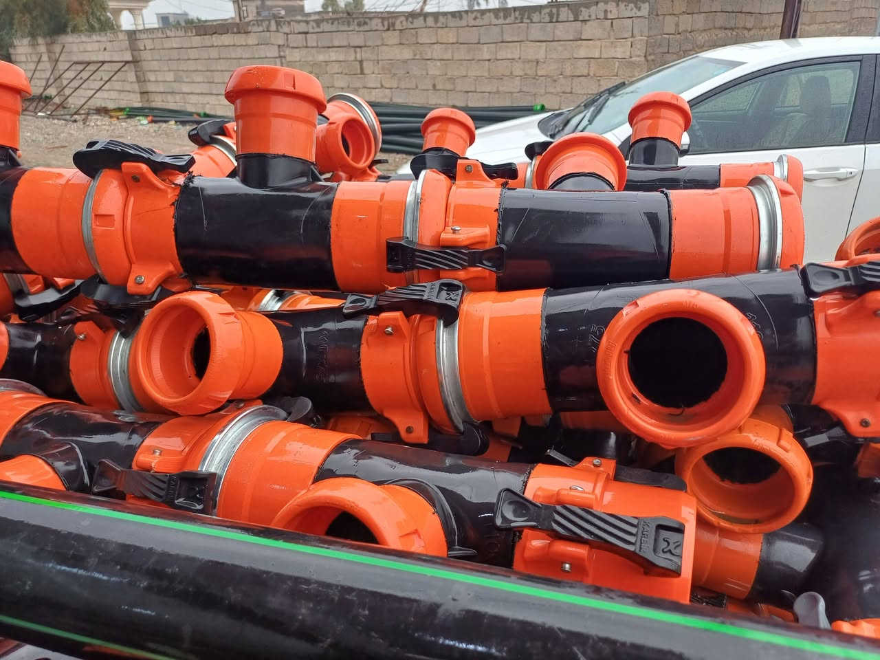 بهذا اليوم الممطر..تم وعلى بركة الله وصول مرشات كاب التركية بأسعار مميزه ضمان خمس سنوات من الانفجار للانبوب جوده عاليه وقوة تحمل بسعر الجملة يتوفر التجهيز  للكميات وكذلك نوزل كاب جمله كل هذا في مجمع الترك للمرشات الزراعية في الحويجه بالقرب من محطة كهرباء المظهورية اهلا وسهلا بالجميع..للاستفسار  الاتصال بالرقم ***********والرقم ***********...
