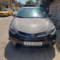 تويوتا كورلا موديل ٢٠١٤ محرك ١٨٠٠ وارد امريكي حادثها جاملغ عكس السائق ...