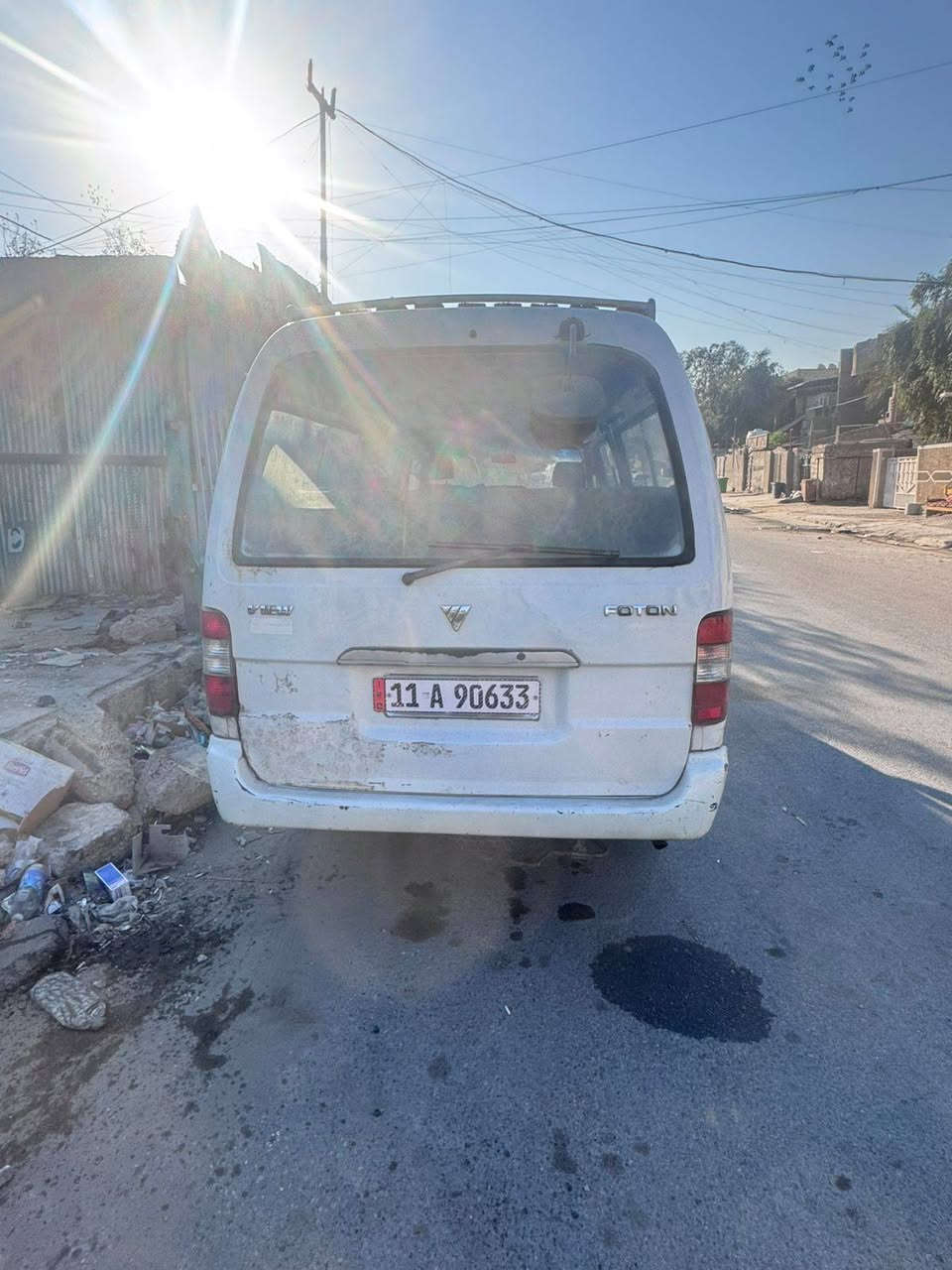 السلام عليكم فوتون موديل ٩ شواصي مكفوله الكشر مكفول عله وضع لبلادي بسمي رقم شاصي بل تكمه شعار ومذكور بل سنويه محرك بطه كير اوتوماتيك السعر 50 وبيه مجال المكان مدينه الصدر الكياره رقم الهاتف *********** ما متواجد عل فيس
