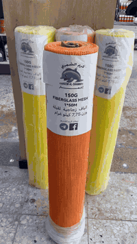 عرض ناري وتحطيم الاسعار 🔥🔥
جكن واير ألياف فايبر برتقالي واصفر الاصلي 
من شركة كريم الشمري✅️

يستخدم في تسليح اللبخ الاسمنت او الجص لمنع التشققات وتقوية السطح ويستخدم في تسليح مانع الرطوبة للسطوح للتقوية ومنع التشققات
ارتفاع 100سم✅️
طول 50 متر ✅️

للطلب او الاستفسار تواصل ويا الصفحة *********** 
#جكن_واير #الياف_زجاجية #تشققات_الجدران #لبخ
