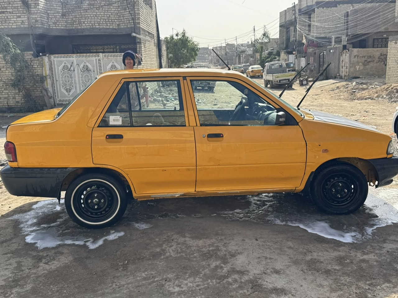 السلام عليكم سايبا مديل 18 باسمي هيئة غرامات مصفرة حادثه جاملغ اليمنه مبدل بلادي وبيها خيط بخار كير مكفول وبيها ظربه يم قبق البانزين شواصي مفطره كهربائيات كلها شغاله شاشة كامره بصمة تخم تاير جديد صدر جديد 
 السعر ٤٥وبيها مجال بسيط 
العنوان بغداد العبيدي 
الاتصال واتساب ***********
اتصال رصيد ***********
