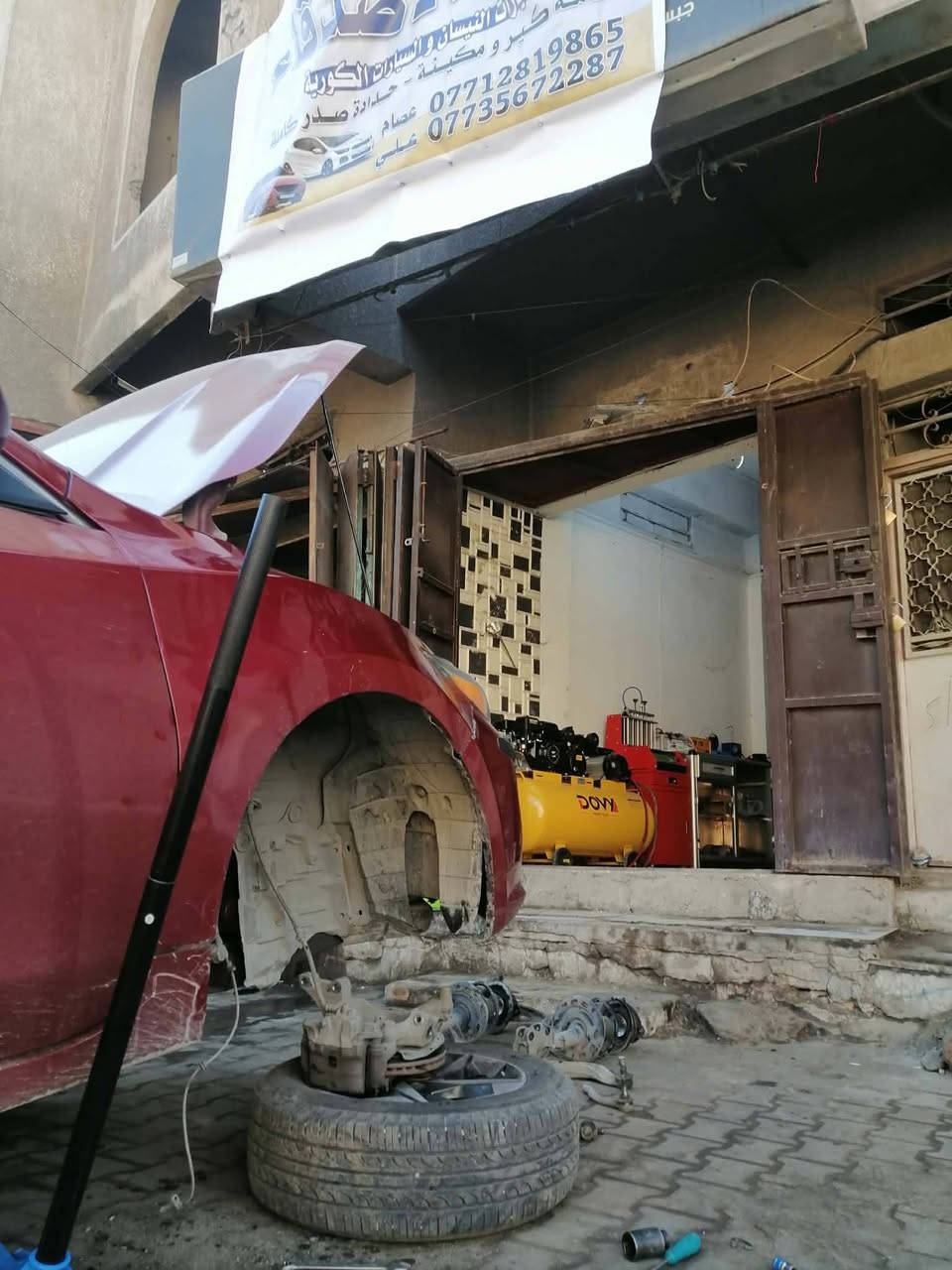 تبديل صدر التيما موديل 2016
مع تجفيت درايم جها السكن 
عنوان الورشه الحريه الاولى 
***********
اجور تبديل صدر 65
ادامه منضومه محرك  
ادامه هايدروليك كير 
فتح كير ومكينه
