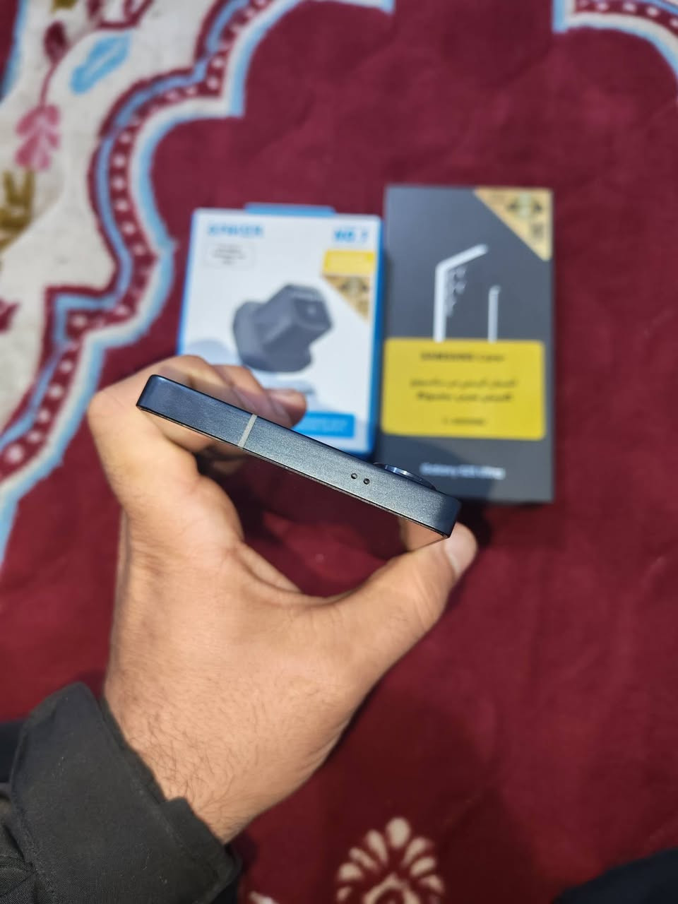 اس 25 الترا ضمان عين الفهد ذاكره 256 شرق اوسط دبل سيم كارت ملحقات كامله باكيت وكيبل اصلي وراس شاحنه اصلي عين الفهد
نضافه 100 واستخدام قليل ومكفولات شرط من كلشي ع فحص 
السعر  مليون و120 قفل  
عجبك سعر اتصل ***********
ما عجبك اعبر منشور 
سعر نهائي هذا 
بغداد الكفاح سوق الصدرية 
اتصل فقط ع خط او واتس ماعندي مراسله
