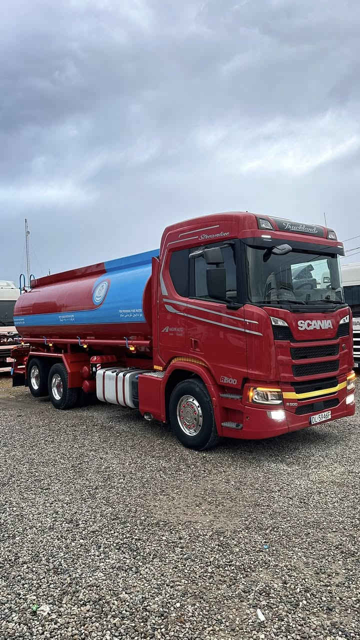 السلام عليكم / للبيع
◻️SCANIA R500 ◻️
‎سوبر عادي 
تانكي مغلون بليت ابيض 25 طن
ماشي 697,000KM
‎موديل ؛ 2018
‎  گير :  اوتوماتيك/كلج
‎سنكل خلفي مزوج 
‎دبل شاصي ( باج )
‎تخم تاير جديد و تخم ويل كروم 
‎مامشتغل بل العراق 
شاشة جبير مسجل لمس 

————————————————————
لتزويدكم بمعلومات اكثر☎️
📞***********📞
📞***********📞
📞***********📞
—————————————————————-
