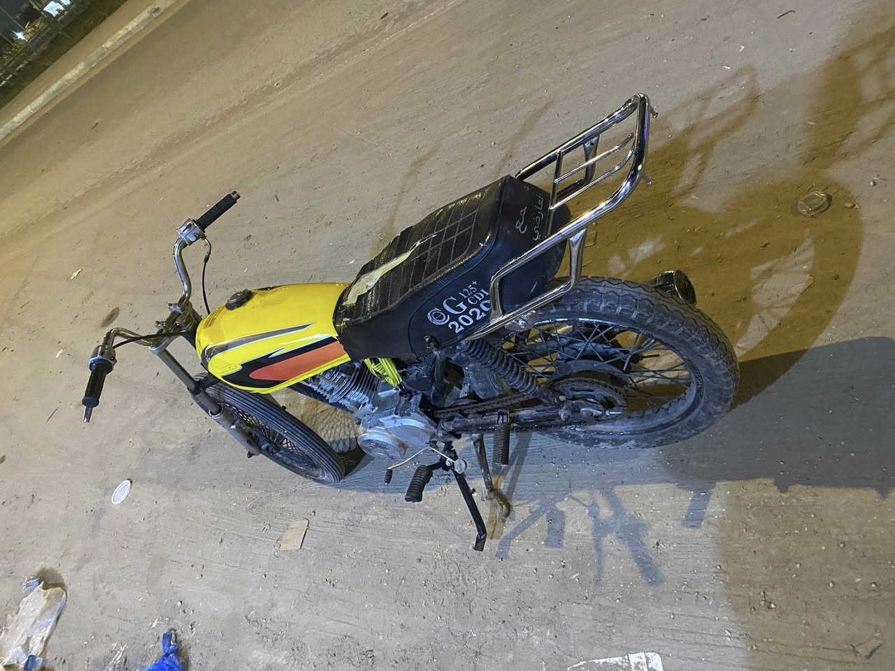 راجة أربعة قير للبيع دراجة كل شيء ما بيها كلك السعر150 
 المكان كربلاء اللي نحول الجديد مال أبو مهدي المهندس***********
