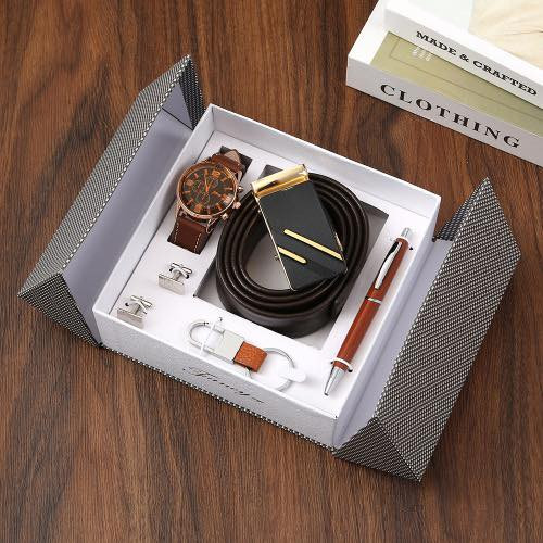 Men gift set watch wallet belt #chinafactory


**إذا كنت صاحب هذا الإعلان وتريد حذفه لأي سبب، رجاءا أرسل رسالة إلى الدعم الفني**